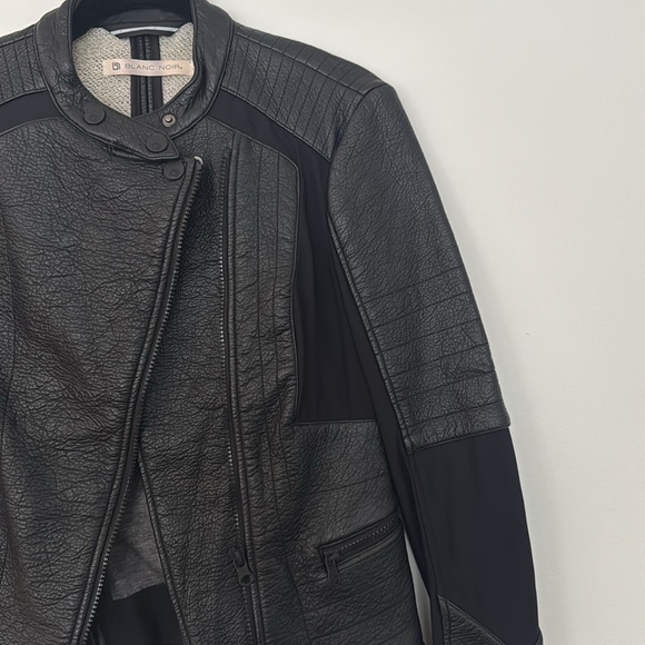 Blanc Noir Ryder Moto Jacket - Picture 8 of 10